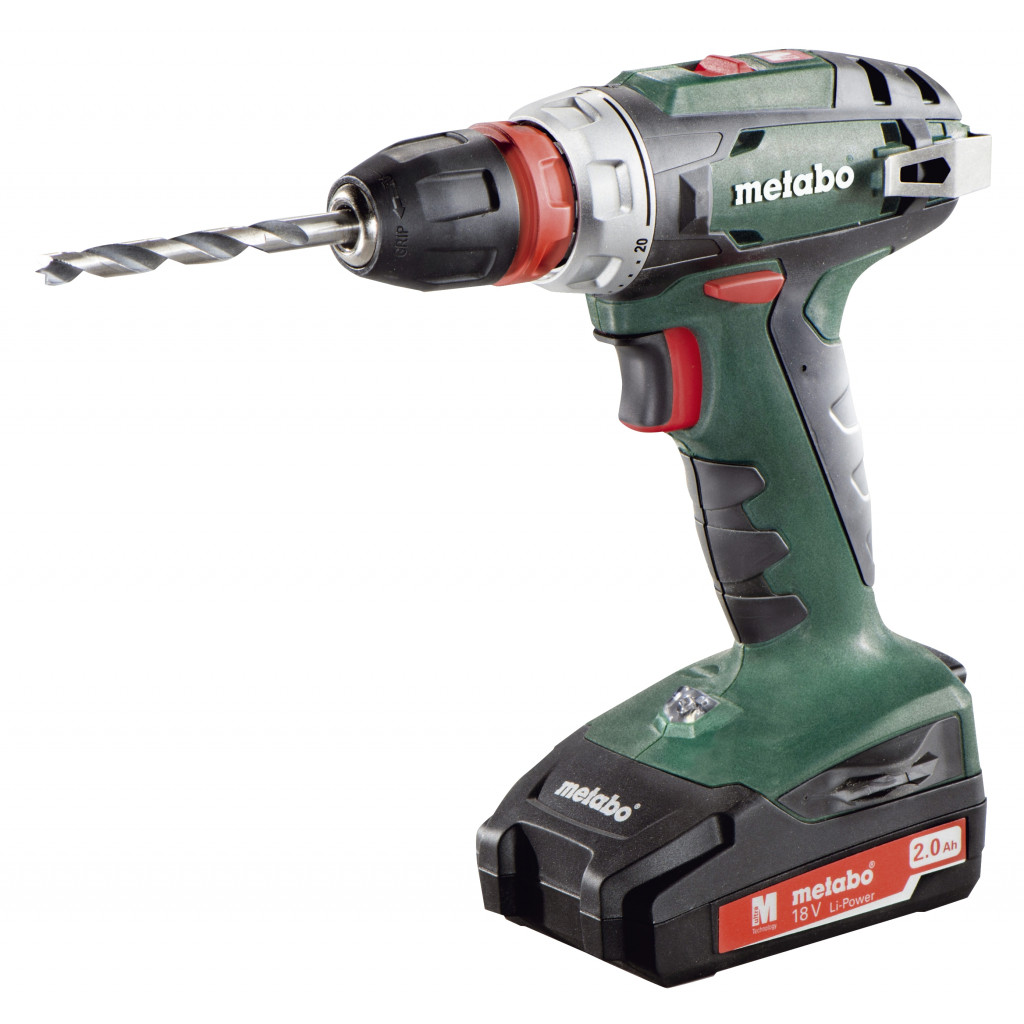 Винтоверт акум. 18V 48Nm METABO BS 18 QUICK 2x2.0AH – Metabo – снимка 1