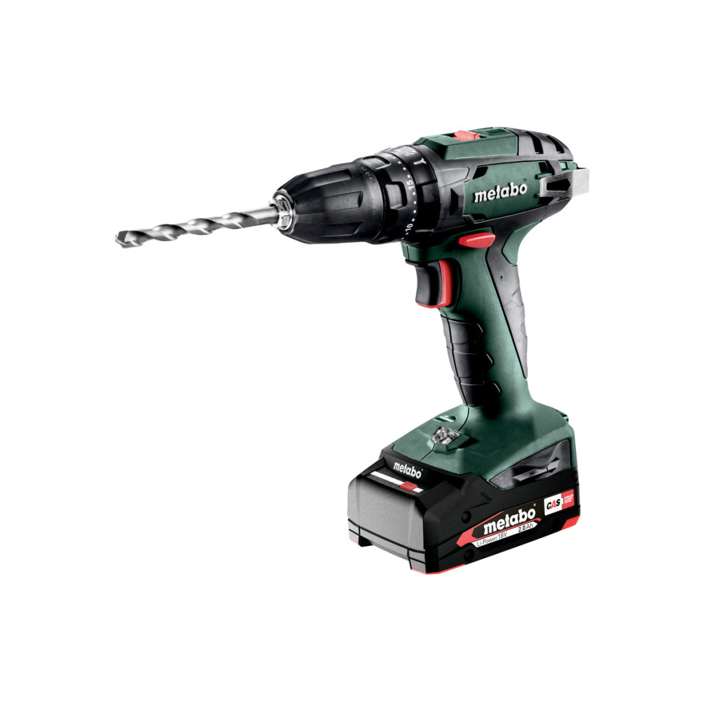 Бормашина акум. ударна 18V 48Nm METABO SB 18 2X2.0Ah – Metabo – снимка 1