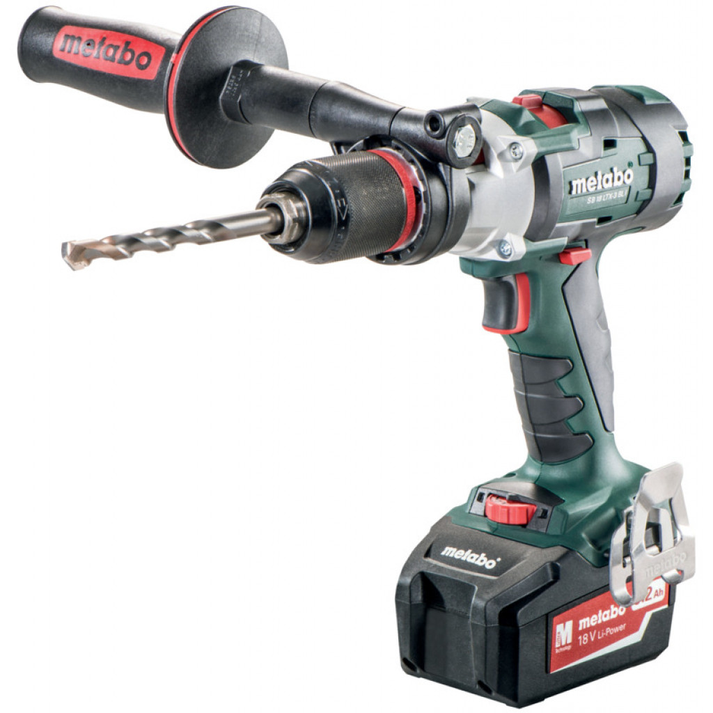 Бормашина акум. ударна 18V 120Nm METABO SB 18 LTX-3 2X5.2Ah – Metabo – снимка 1