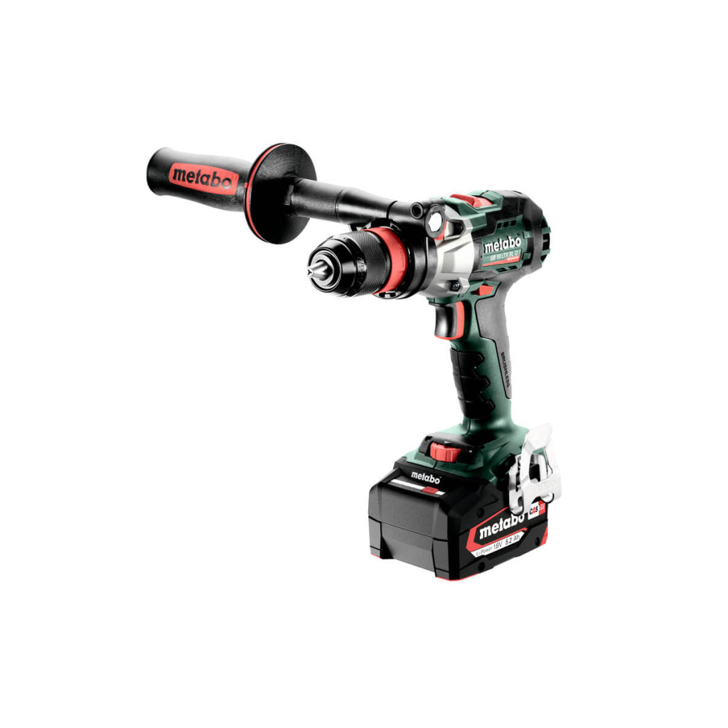 Бормашина ак. ударна 18V 130Nm METABO SB 18 LTX BL Q 2X5.2Ah – Metabo – снимка 1