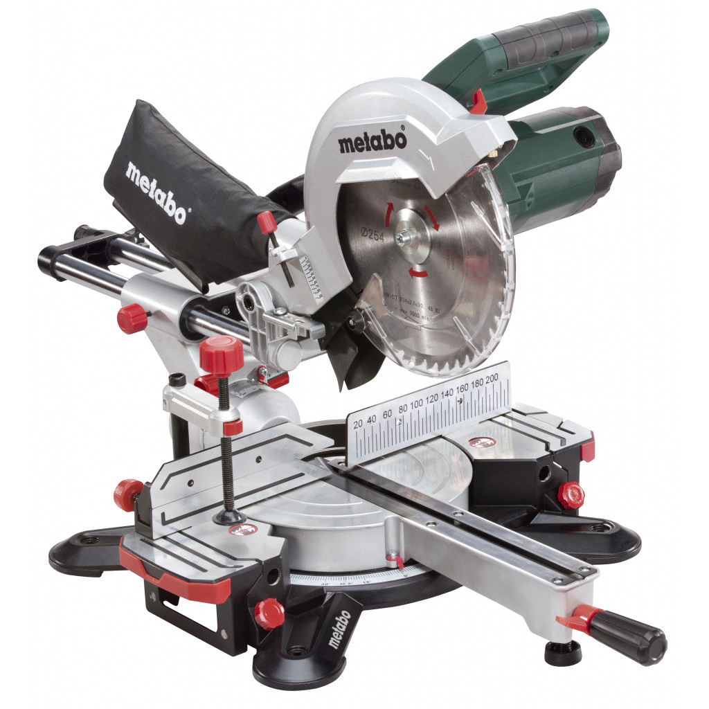 Герунг циркуляр с изтегляне ø254mm 1800W METABO KGS 254 M