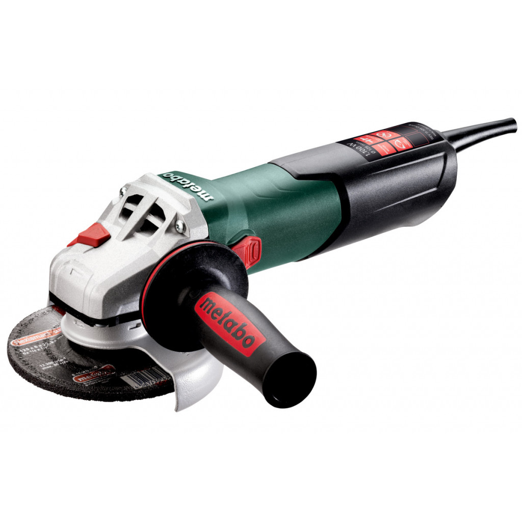 Ъглошлайф 125mm 1100W рег. обороти METABO WEV 11-125 QUICK – Metabo – снимка 1
