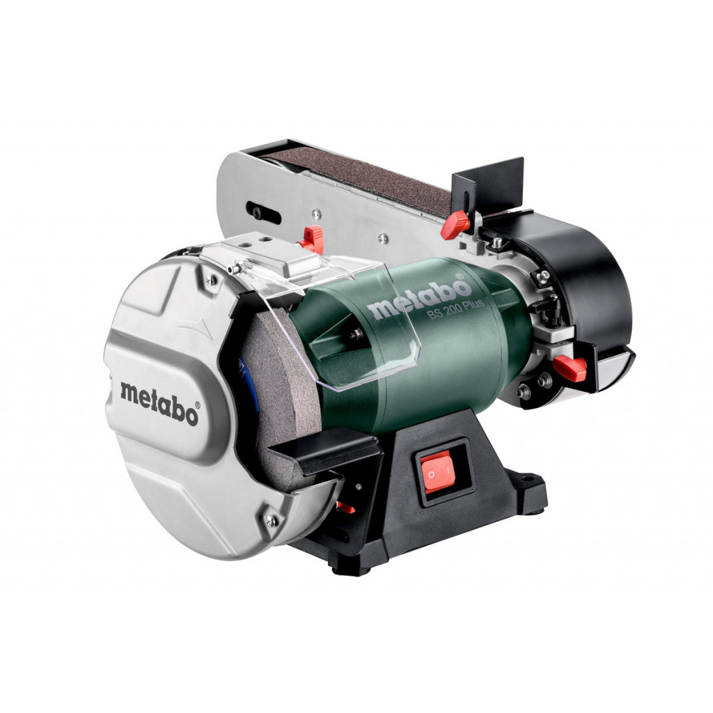 Комбиниран шмиргел+лентов шлайф 200mm 600W METABO BS200 PLUS – Metabo – снимка 1