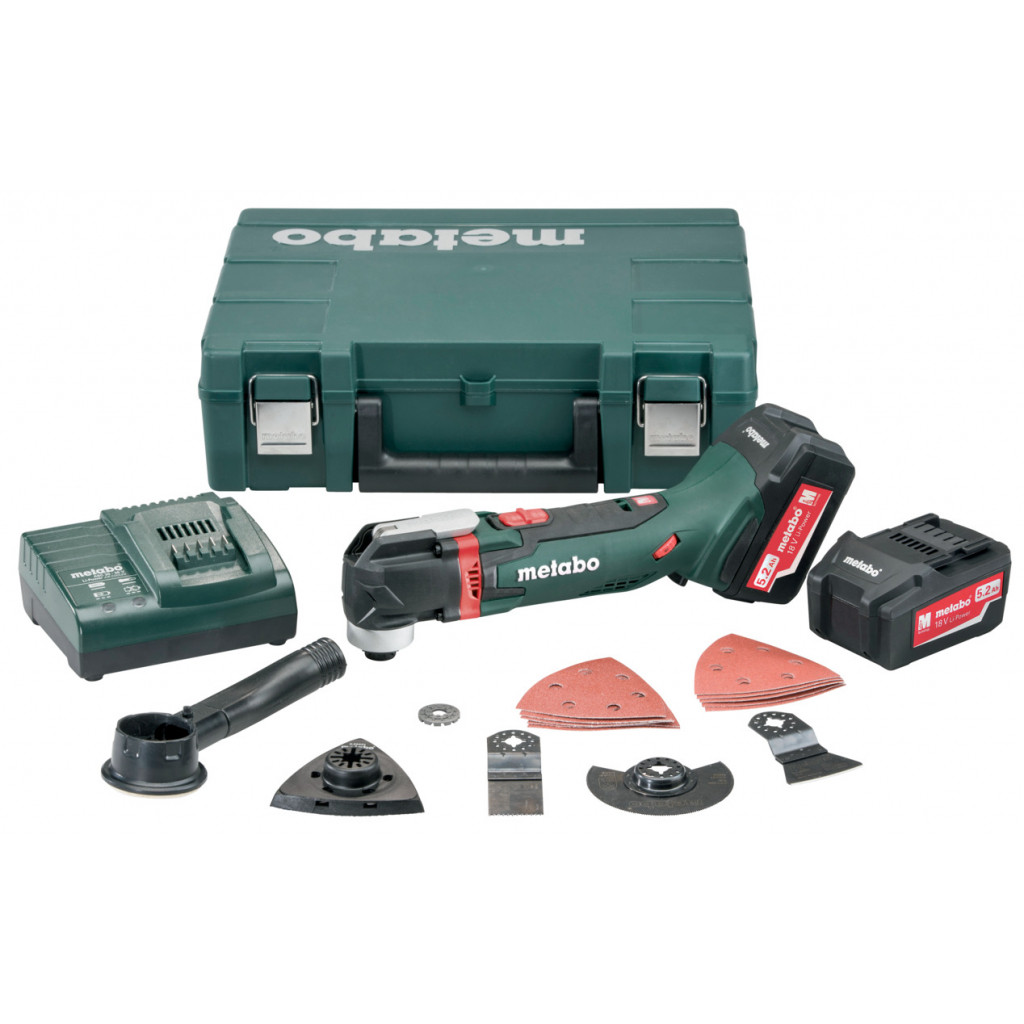 Мултишлайф акум. 18V METABO MT 18 LTX 2x5.2 Ah LiIon