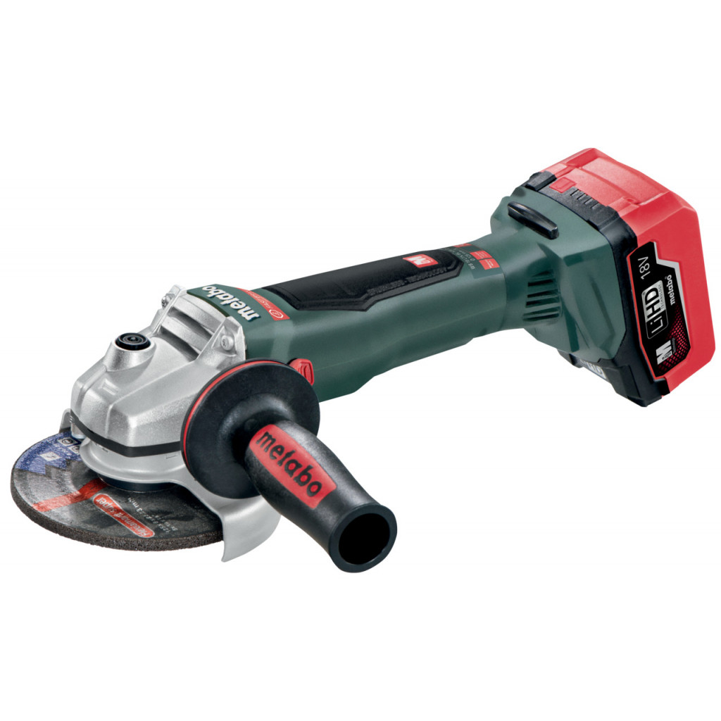 Ъглошлайф акум. 125mm METABO WB 18 LTX BL 125 Quick – Metabo – снимка 1