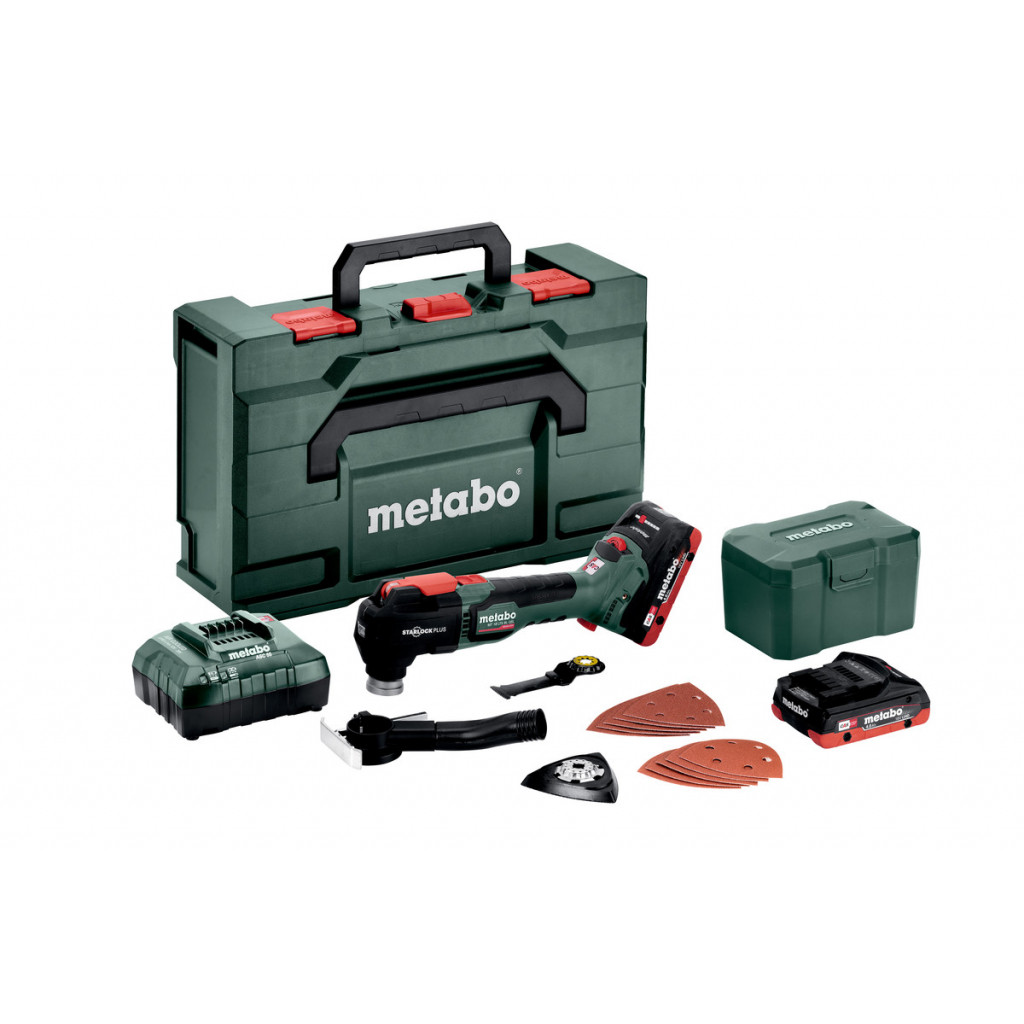 Мултишлайф акум. 18V METABO MT 18 LTX BL 2X4.0 AH
