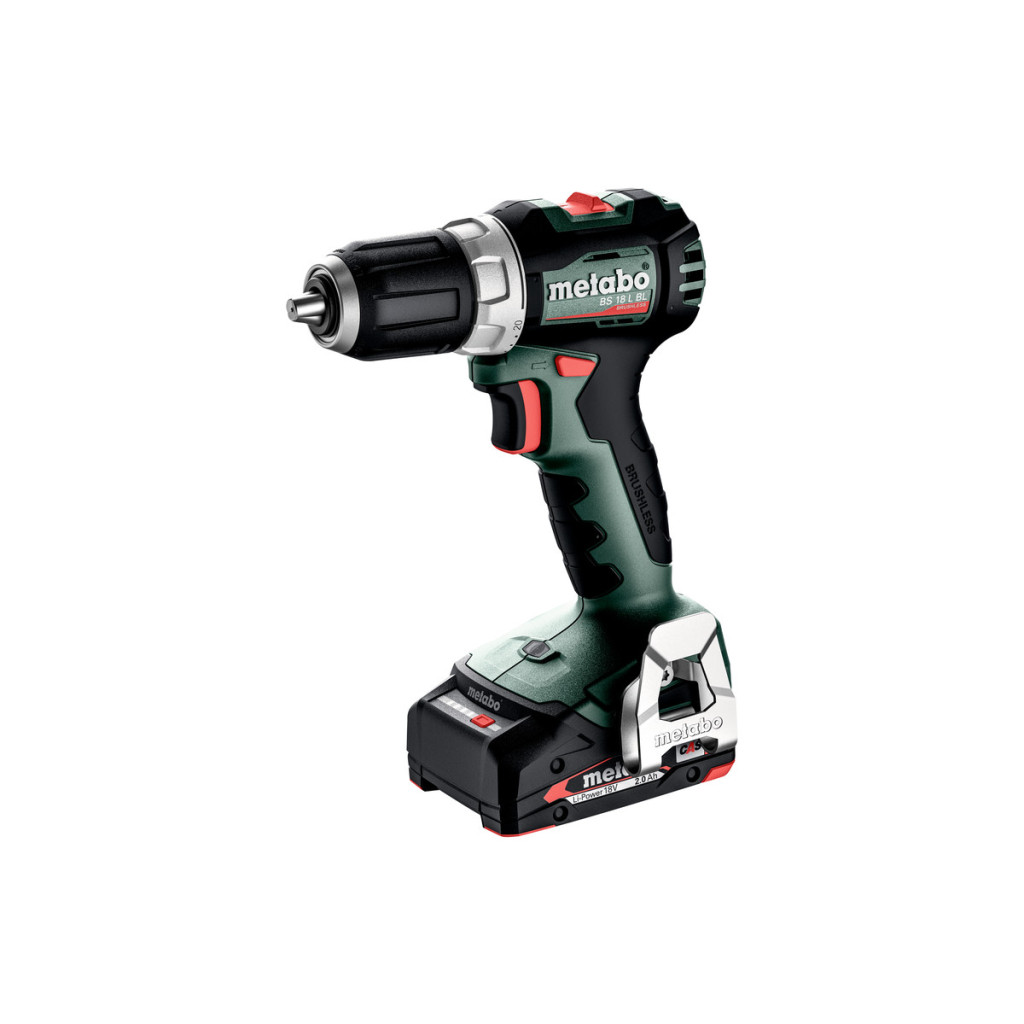 Винтоверт акум. безчетков 18V 65Nm METABO BS 18 L BL 2X2.0Ah – Metabo – снимка 1