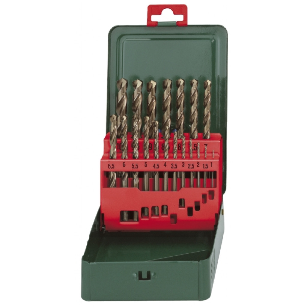 Свредла HSS-Co 1 - 10mm к-кт 19 части – Metabo – снимка 1