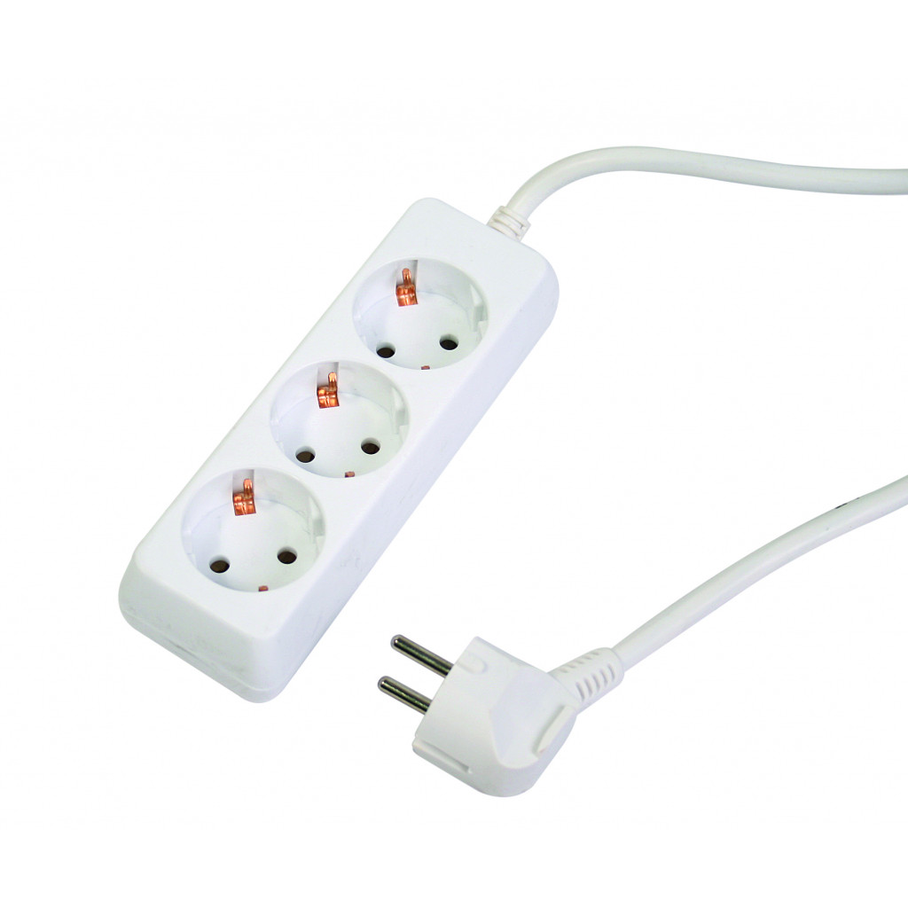 Разклонител 3 гнезда с кабел 1.5m х1.5mm2 MK