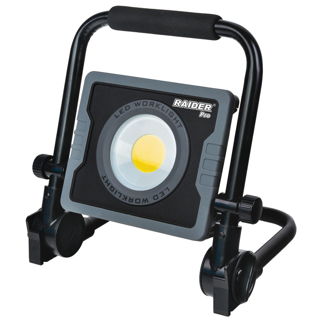 Лампа работна 3,7V 10Ah 30W 3300lm USB Dimmer RAIDER PRO RDP-WL02 – Raider Pro – снимка 1