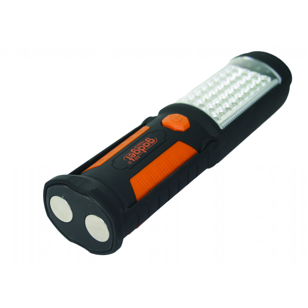 Лампа работна с 2 светлини- 36LED+ 0.5W GADGET – Gadget – снимка 1