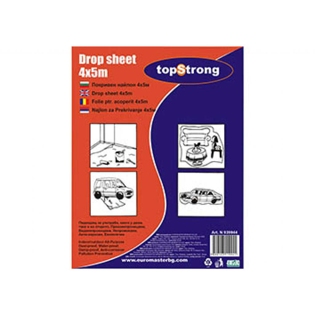 Покривен найлон 4 х5.0m TopStrong – Top Strong – снимка 1