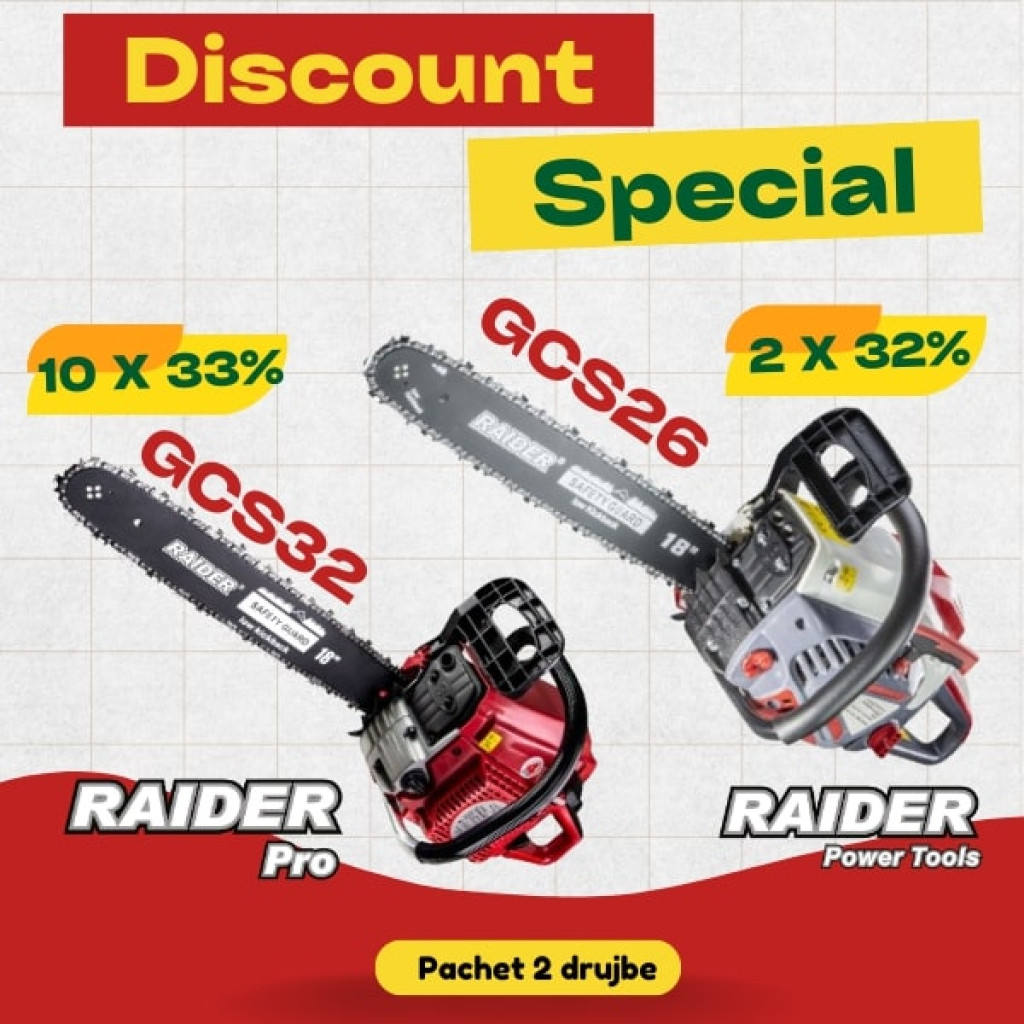 Pachet promo - 10 buc.RD-GCS32 & 2 buc.RDP-GCS26 – Raider Pro – снимка 1
