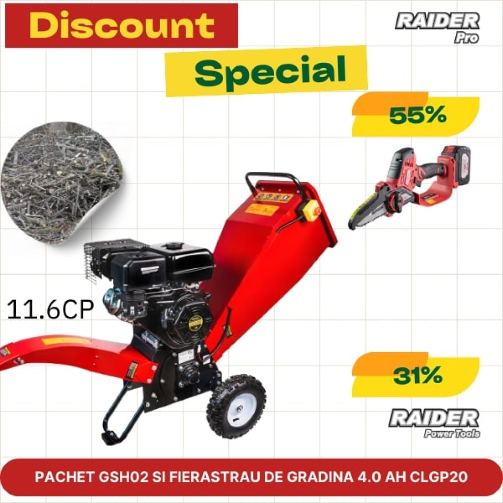 Pachet promo - RD-GSH02 & RDP-CLGP20 – Raider Pro – снимка 1