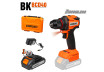 Brushless Cordless Drill 18V 2speed 10mm 40Nm 2Ah BK-BCD40 thumbnail