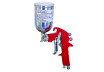 Spray gun gavity laterally &oslash;1.5mm 400ml RD-SG12 thumbnail