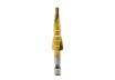 Burghiu conic in trepte HEX 1/4" HSS + TIN &oslash;4-12mm thumbnail