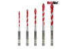 Drill Bits MultiMat 4Cut 5pcs. &Oslash;4 5 6 8 10mm Set thumbnail