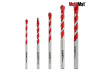 Drill Bits MultiMat 2Cut 5pcs. &Oslash;4 5 6 8 10mm Set thumbnail