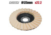 Felt Flap polishing Disc 125mm thumbnail