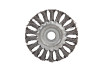 Twist knot wire wheel brush &oslash;150mm angle grinder thumbnail