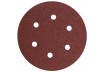 Шкурка VELCRO &oslash;150mm К100 с 6 отвора 10бр thumbnail