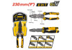 Combination pliers SMART MULTI 230mm TMP thumbnail