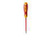 Insulated screwdriver 1000V SL4.0x100mm CR-V TMP thumbnail