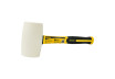 White Rubber Mallet With Fiberglass Handle 680 g TMP thumbnail