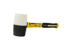 White + Black Rubber Mallet With Fiberglass Handle 680 g TMP thumbnail