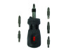 Ratchet screwdriver with 6pcs double bits GD thumbnail