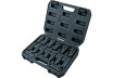 Вложки ударни удължени 1/2"Dr сет 15бр 10-32mm Cr-Mo Topmaster Professional thumbnail