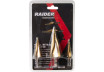 Step Drill Bits Hex Shank 1/4" HSS &Oslash;4-12,4-20,4-32mm Set thumbnail