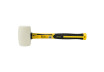 White Rubber Mallet With Fiberglass Handle 450 g TMP thumbnail