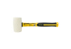 White Rubber Mallet With Fiberglass Handle 680 g TMP thumbnail