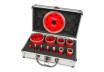 Diamond Hole Saws Dry M14 &Oslash;6-68mm+Blade+AL Case Set 12pcs thumbnail