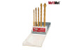 Drill Bits MultiMat 4Cut TIN Hex1/4" 5pcs. &Oslash;4 5 6 8 10mm Set thumbnail