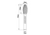 Tungsten Carbide Burr type HX &Oslash;08x20 &oslash;6mm RDP thumbnail