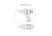 Cheie cheie. a lovit 600 Nm METABO SSW 18 LTX 600 2X5.2AH thumbnail