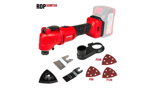 R20 Cordless Multi-Tool Li-ion 3° quick Solo RDP-SOMT20 image