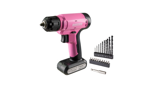 Бормашина акум. 8V 1.3Ah 20Nm 21 аксесоари куфар RAIDER RD-CDL37 image