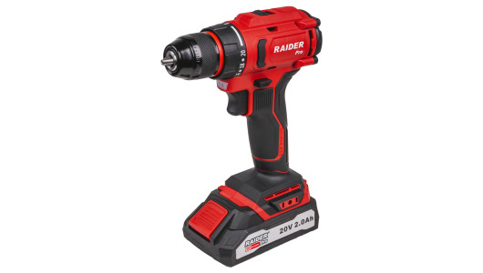 R20 Brushless Drill 2 sp. 10mm 44Nm 2Ah RDP-PBCD20 Set image