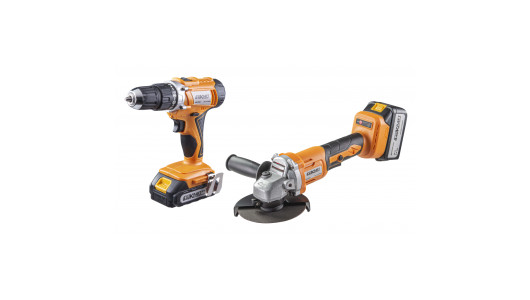 Set Polizor unghiular si bormasina 18V 2 si 4Ah BK-AGCDL1 image