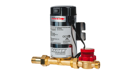 Бустер помпа 90W 3/4" 20L/min 10m INOX RAIDER RD-CWP83&nbsp; image