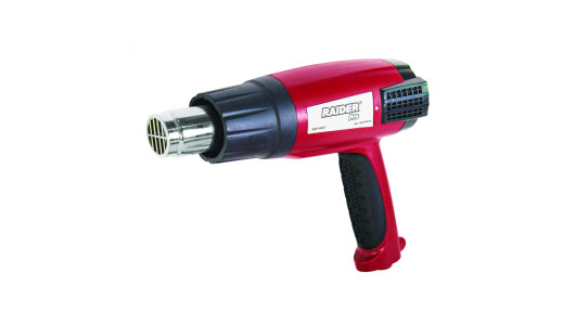 Пистолет за горещ въздух 2000W 3степ. + аксесоари RAIDER PRO RDP-HG21 image