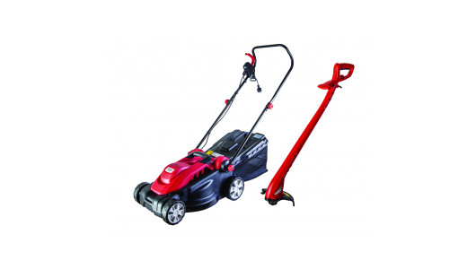 К-кт косачка 1600W 360mm 35L и тример 250W 220mm RAIDER RD-LMGT01 image