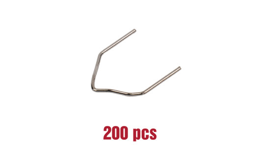 Staples "V" 0,8mm for Hot Stapler Plastic Welding 200 pcs. image