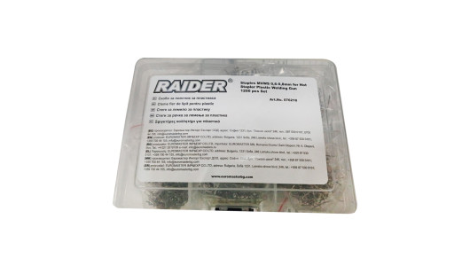 Staples "MVWS" 0,6-0,8mm for Hot Stapler Plastic 1200 pcs image