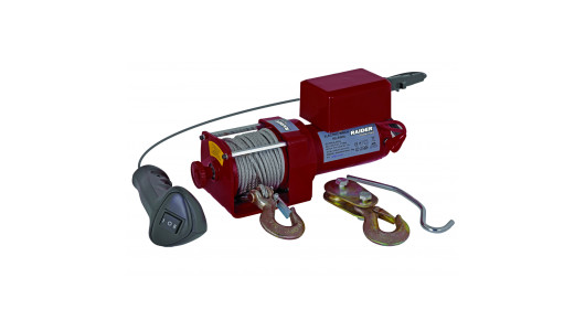 Автолебедка 12V 1360kg с въже 14m RAIDER RD-EW05 image