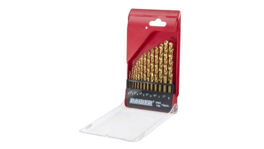 Set 13 burghie HSS+TIN &oslash; &nbsp;2.0 &ndash; 8.0 mm image